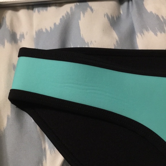 Aqua triangl bikini set. Barely worn - Picture 2 of 8